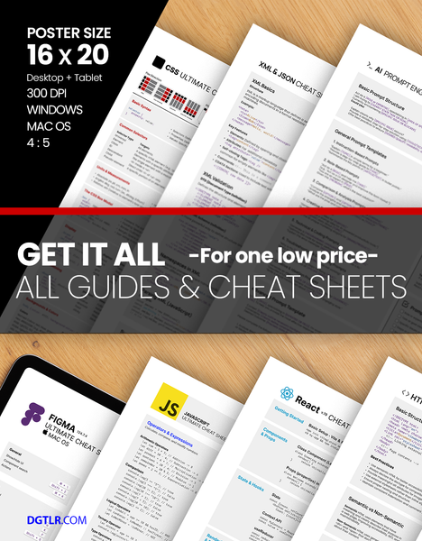 Ultimate Digital Design & Front-End Dev Bundle - Get it ALL