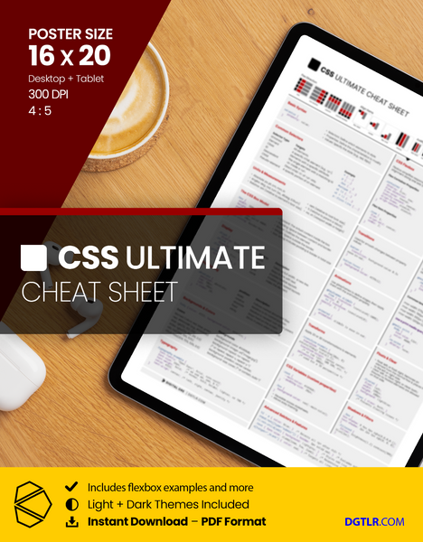 CSS Ultimsate Cheat Sheet